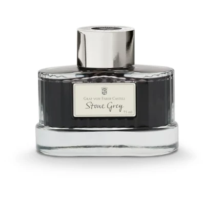 Image de Flacon d’encre Graf von Faber Castell Stone Grey 75 ML