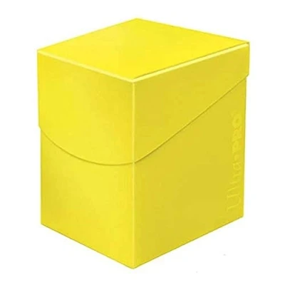 Image de Ultra Pro 85690 Eclipse 100+ Deck Box Jaune citron