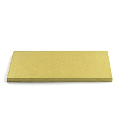 Image de Decora COD. 0931710 Carton pour GÂTEAU RECTANGULAIRE DORÉ CM 40X60X1,2 H