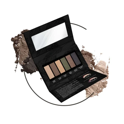Image de Les Couleurs de Noir Fard À Paupières Yeux Soft Touch Palette Green