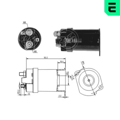 Image de ERA ZM556 Contacteur, démarreur
