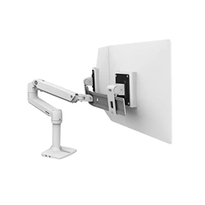 Image de LX Desk Dual Direct Arm Bright White Texture