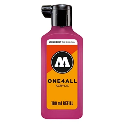 Image de Molotow ONE4ALL Refill Acrylique Couleur 232 Magenta 180 ml Encre de recharge pour marqueur permanent