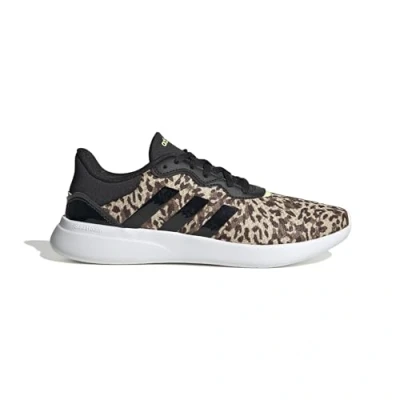 Image de adidas Femme QT Racer 3 Shoes, Core Black/Core Black/Pulse Lime, 36 2/3 EU