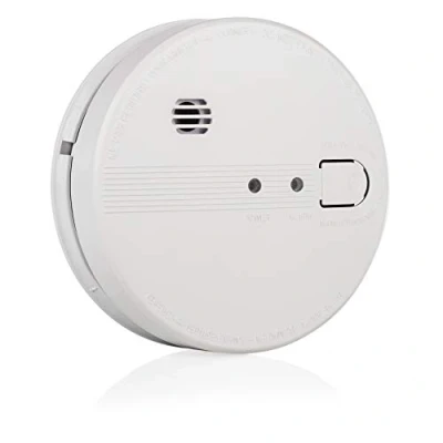 Image de Smartwares FSM 17400 Détecteur de fumée optique filaire et connectable avec batterie secours 9 V