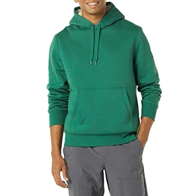 Image de Amazon Essentials Sweat à Capuche avec Doublure Sherpa Homme, Vert, XS