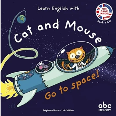 Image de LEARN ENGLISH WITH CAT AND MOUSE GO TO SPACE
