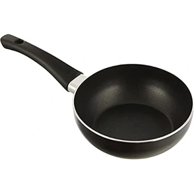 Image de IBILI Wok Indubasic, 16 cm, Aluminium, Antiadhésif, Compatible avec l’induction, Noir
