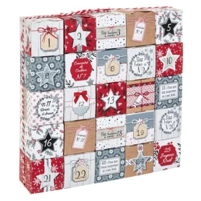 Image de Calendrier de l&#039;Avent boîtes à remplir