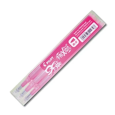 Image de Pilot Lot de 3 recharges pour stylo roller Frixion 2275 BLS FR5 P S3 0,3 mm Rose