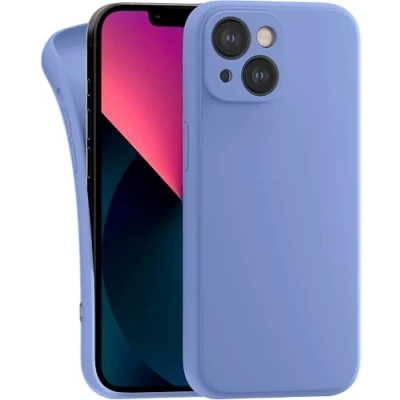 Image de MyGadget Coque Compatible avec Apple iPhone 13 Case TPU Souple &amp; Soft Cover Protection Extra Fine Légère Étui Coloré Anti Choc et Rayures Bleu