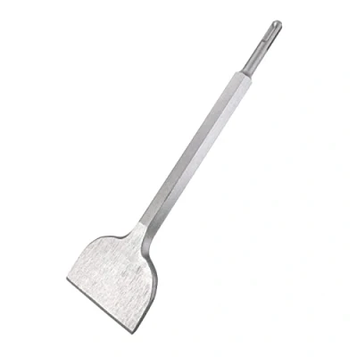 Image de HPMAISON Burin SDS Plus Carrelage, Ciseau à Carrelage 280mm x 75mm, Plat Professionnel pour Tous Les Marteaux Percussion et Marteau électrique