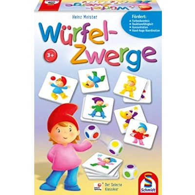 Image de Schmidt Spiele Nains de dés, Jeu éducatif, 40596, Multicolore