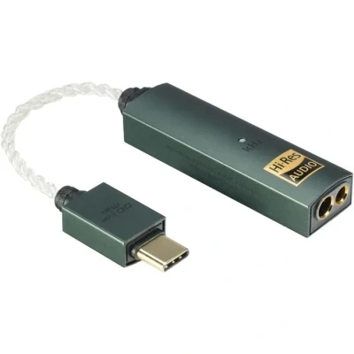 Image de iFi Audio Go Link Max Amplificateur de casque portable/dongle DAC USB C vers 3,5/4,4 mm Hi Res Plug and Play avec amélioration la plage dynamique PCM 384 kHz/DSD256