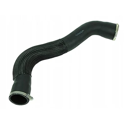 Image de TURBORURY Turbo Intercooler Tuyau Flexible Compatible avec FIAT DUCATO 2.3 D 1366817080 Fait de NBR CR Caoutchouc Kevlar Renforcé Pièce Rechange Voiture