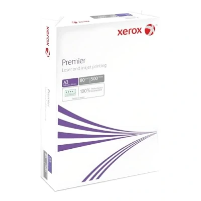 Image de 1 Ramette de Papier pour imprimante A3 XEROX 500 feuilles 80 g blanc Multiusage Laser, Jet d’Encre et copieurs