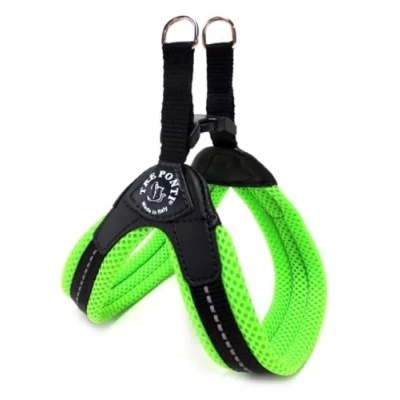 Image de Tre Ponti Easy Fit Mesh Fix Neon Harnais pour Chien Vert 2,5 g