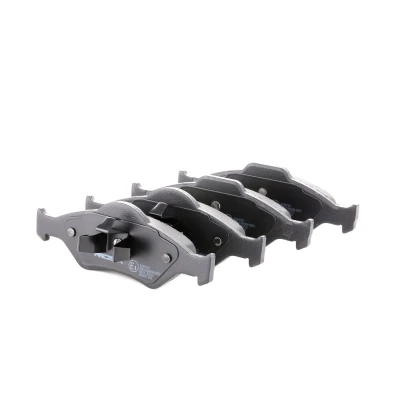 Image de RIDEX 402B0361 Jeu de plaquettes frein Essieu avant contact signal d&#039;usure exclu FORD: KA 3 portes, Fiesta 4, Mk4