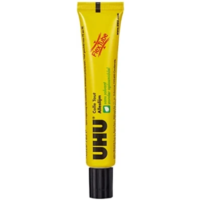 Image de UHU FlexTube originale Colle liquide universelle, ultra forte, multi matériaux, transparente, tube 20g