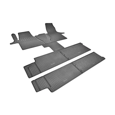 Image de Tapis de sol en caoutchouc spécialement conçu pour le véhicule VW T6.1 Caravelle Transporter à partir 2019 8