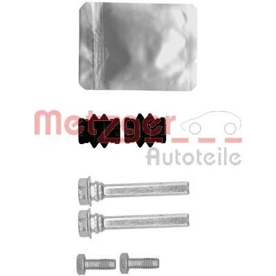 Image de METZGER 113 1481X Jeu de douilles guidage, étrier frein avec boulon guidage supplémentaire MERCEDES BENZ: Classe C Break, A, CLA Coupe