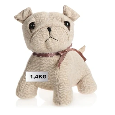 Image de com four® butée de Porte, arrêt Porte Lourd, Design Mignon Chien, Accessoire Fonctionnel pour la Maison, fenêtres et Portes, idéal Les Courants d&#039;air (Chien Bella)
