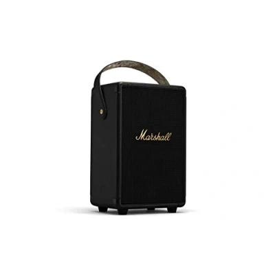 Image de Marshall Tufton Enceinte portable stéréo Noir, Laiton 80 W