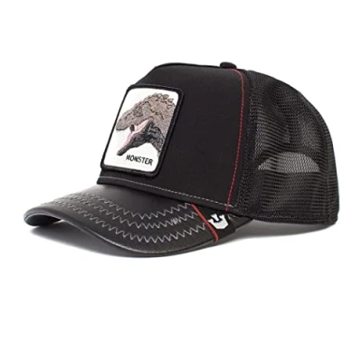 Image de Goorin Bros. The Farm Tyrant King Casquette de camionneur/baseball, unisexe, taille unique, noir, unique