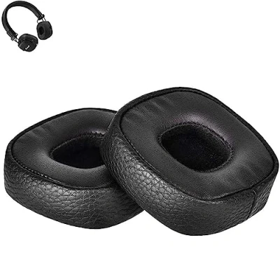Image de Sodorous Major III Coussinets de rechange compatibles avec casque Bluetooth Marshall 3 filaire/sans fil (noir)