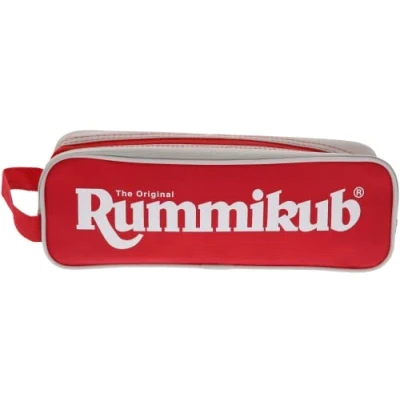 Image de Rummikub Compact Original Jeu de Voyage A Partir 6 Ans Retrouvez Le Classique En Version Nomade, Rouge X
