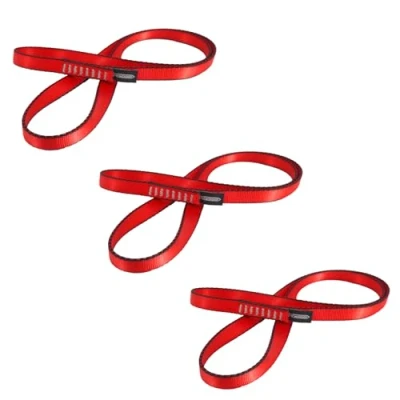 Image de NewDoar CE &amp; UIAA Certifié Escalade Sling 16mm Nylon Runners 22KN 4840LB Cordon Utilitaire Escalade,Création d&#039;un système d&#039;ancres,Équipement de Rappel,Travail dans Les Arbres RD/120/3