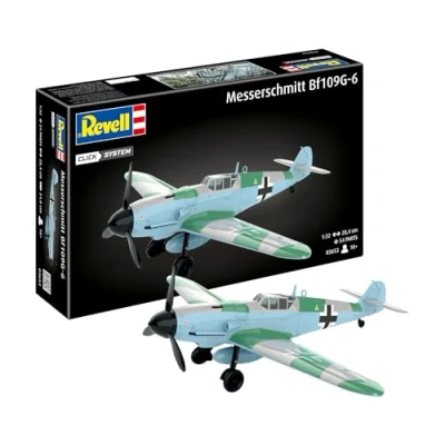 Image de Revell Messerschmitt Bf109G 6 easy click system