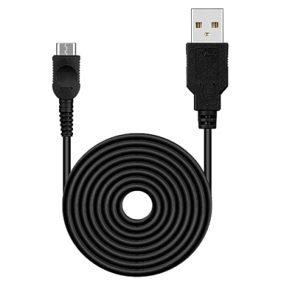 Image de OSTENT USB Source de Courant Chargeur Câble Compatible pour Nintendo GBM Game Boy Micro Console Jeux Vidéo