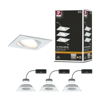 Image de Paulmann Nova Plus x3 spot LED angulaire, blanc
