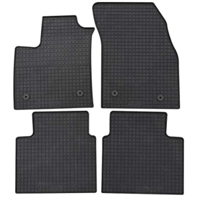 Image de Petex 32510 Ensemble de tapis sol Caoutchouc avant et arrière 4 noir FORD: Focus Mk4 Turnier