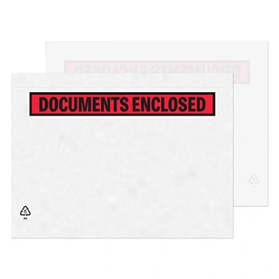 Image de Blake Purely Lot de 1 000 pochettes porte documents Inscription Document Enclosed A5 235 x 175 mm