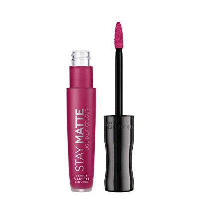 Image de Rimmel Rouge à Lèvres Stay Matte Liquide Fini mat Waterproof et sans transfert 820 Heartbeat 5,5ml