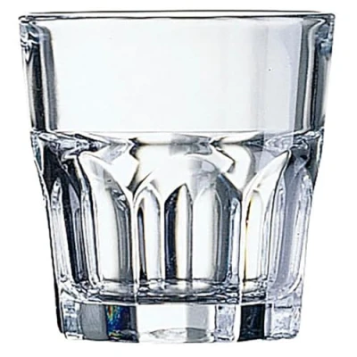 Image de Arcoroc J2610 Gobelet Granity, Verre Trempée, Transparent, 16 cl