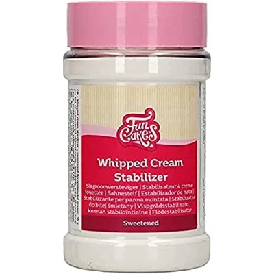Image de FunCakes Stabilisateur à crème Fouettée: Poudre stabilisante sucrée, maintient la fouettée ferme, prête l&#039;emploi, 150 g.