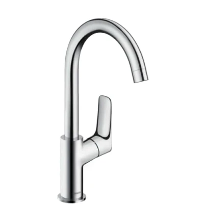 Image de hansgrohe Logis Mitigeur de lavabo 210 bec haut sans tirette ni vidage, chromé, 71131000
