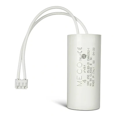 Image de Condensateur 4 µF Spécial volet roulant BUBENDORFF à 2 fils + connecteur GARANTIE 1 an