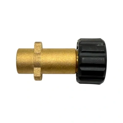 Image de M&amp;M Smartek Adaptateur à baïonnette en laiton A pour Kärcher avec M22 x 1,5 IG lance de pistolet Hobby série K
