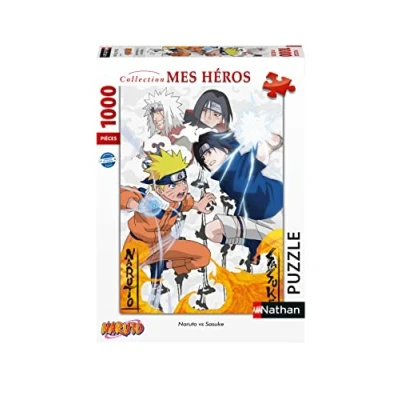 Image de Nathan Puzzle 1000 P Naruto Vs. Sasuke