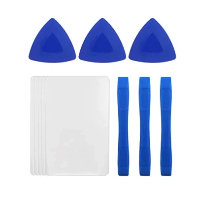 Image de Kit de 11 outils d&#039;ouverture d&#039;écran pour réparation électronique, spudger professionnel en plastique, médiators fins iPhone, iPad, MacBook, ordinateur portable