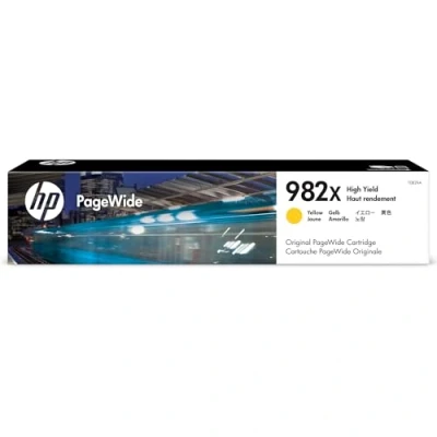 Image de HP 982X (T0B29A) Jaune Cartouche d&#039;encre Grande capacité
