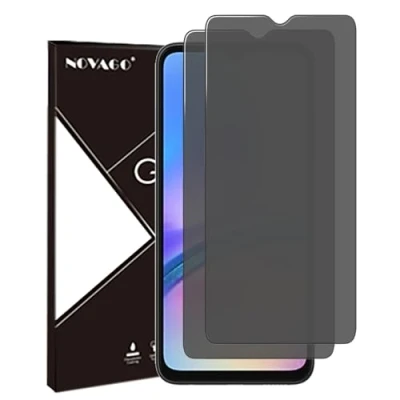 Image de Film de protection d&#039;écran NOVAGO Samsung Galaxy A05s Verre trempé 2 films Anti espion