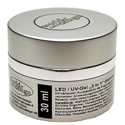 Image de World of Nails Design Gel UV/LED Allround 3 en 1 Édition Premium x 30 ml