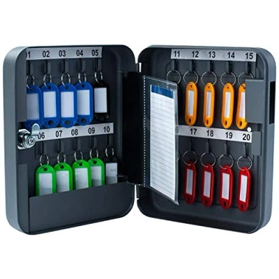 Image de PaVO 8027033 Armoire à clés pour 20 Gris foncé