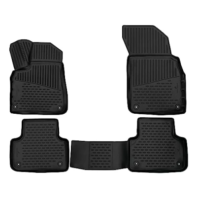 Image de WALSER XTR 75082 Ensemble de tapis sol avant et arrière