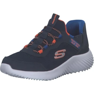 Image de Skechers Bounder Brisk Burst Basket, Navy/Blue, 21 EU